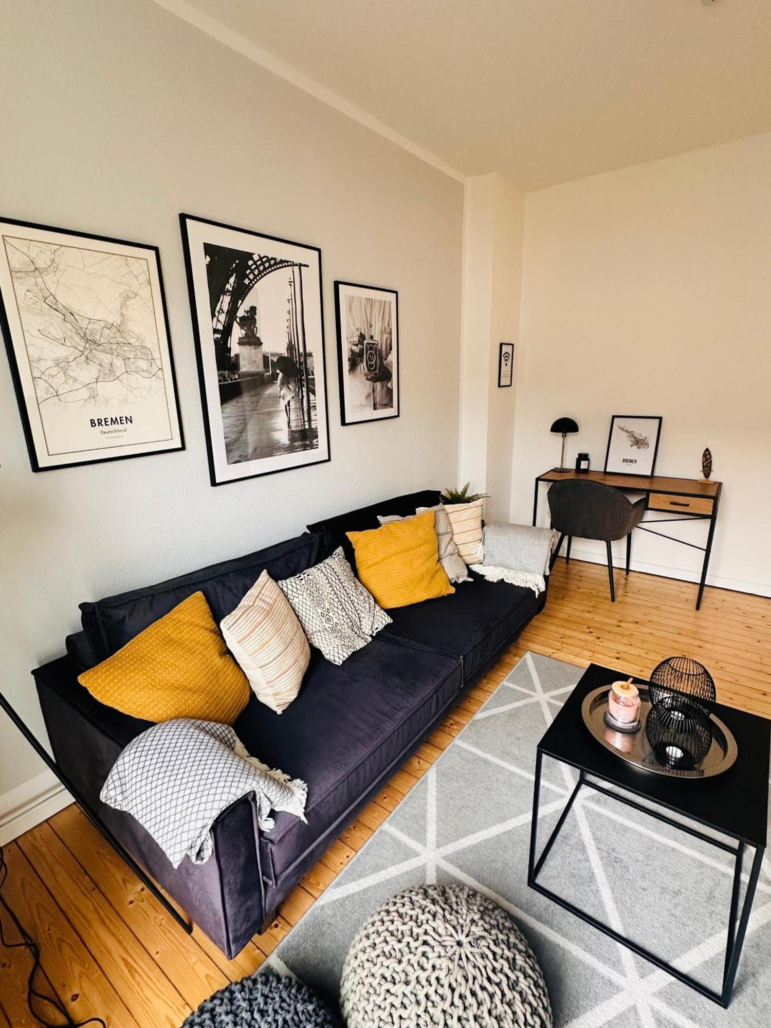 Schoenes 2-Zimmer-Apartment In Bremen, Findorff Buitenkant foto